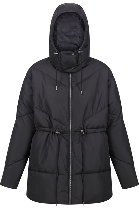 Női Regatta Rurie bélelt dzseki, fekete, Fekete