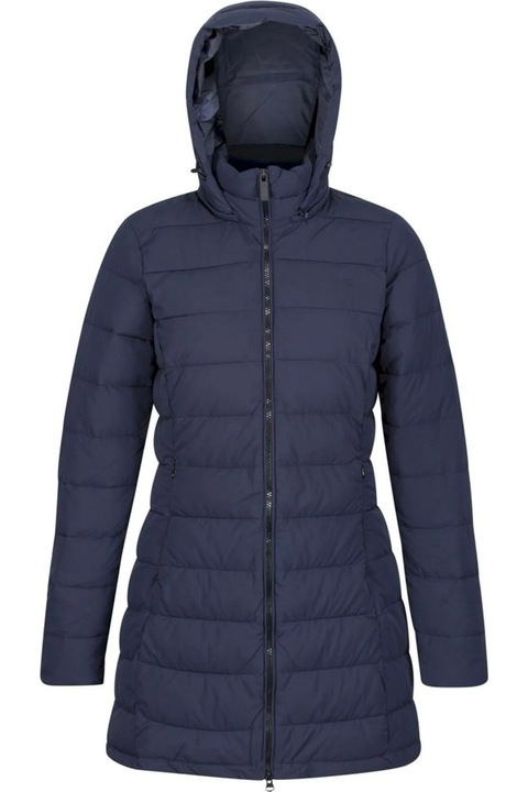 Női Regatta Starler bélelt kabát, Navy, Tengerészkék