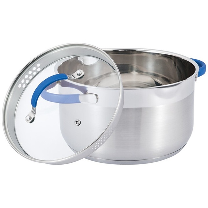 Bohmann Rozsdamentes acél fazék, 6.50 L