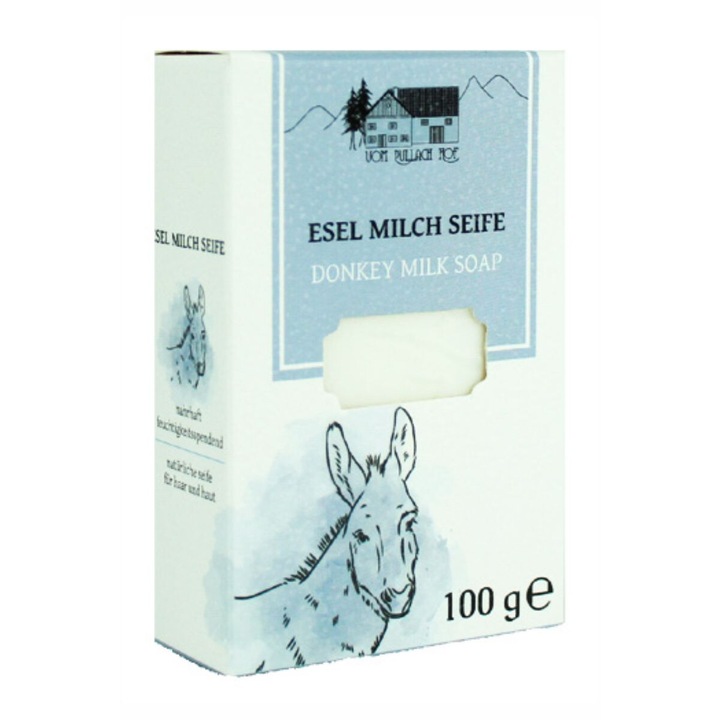 Sapun din lapte de magarita pentru piele si par 100g