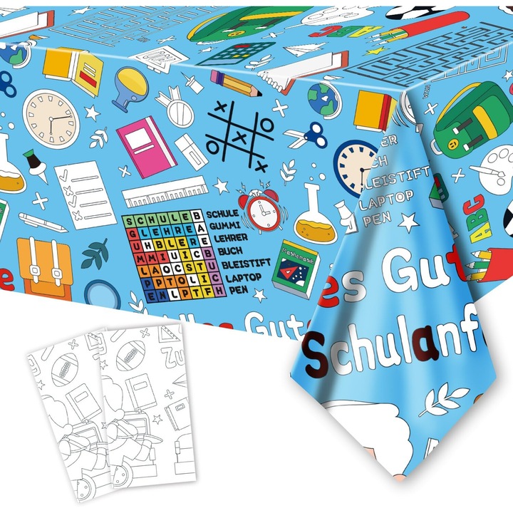 Poster urias de colorat, Alles Gute, 2.74 x 1.37 m