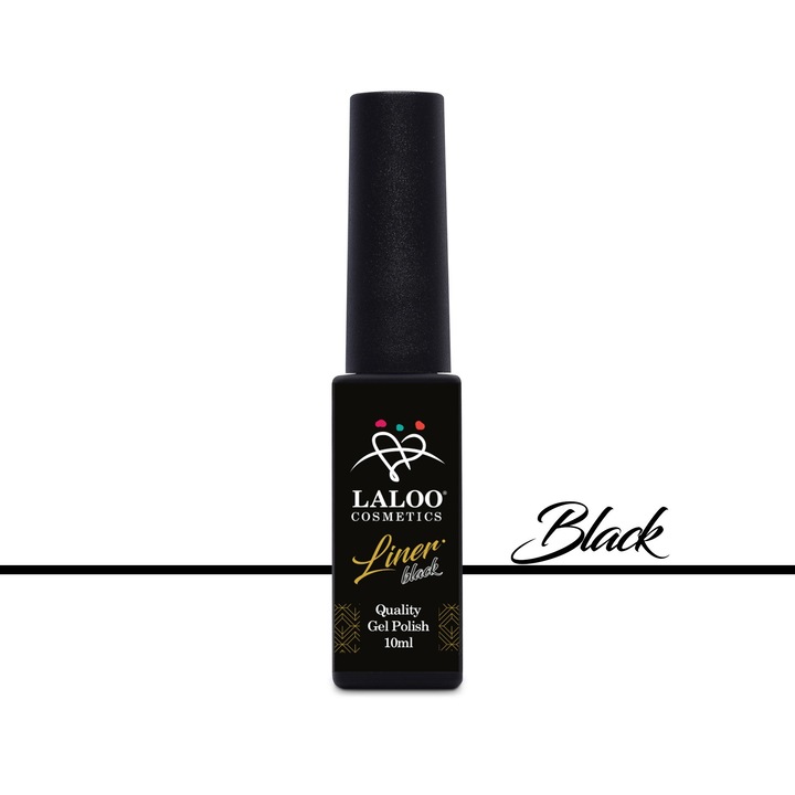 Liner Gel Negru 10ml Laloo