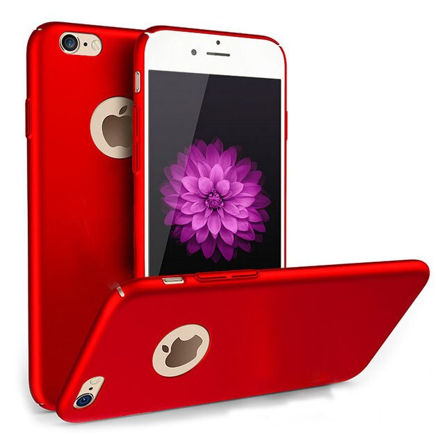 Husa telefon Iphone 6 / 6S ofera protectie Ultrasubtire - Red Matte