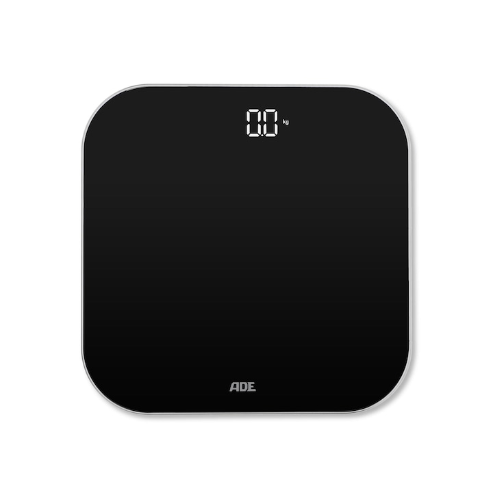 Телесен кантар ADE, 180 кг, 26х26 см, черен
