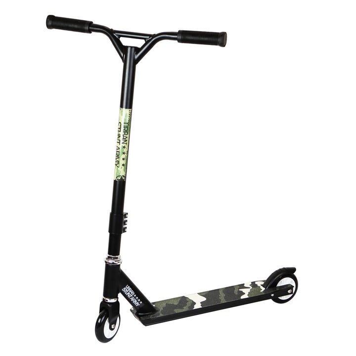 Urban Stunt Army kaszkadőr roller, 100mm, 3,2kg, csúszásmentes, színek: sokszínű, 7-14 éves gyerekeknek