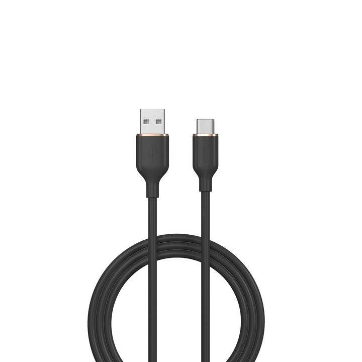 Devia kábel Jelly Ec629 Usb - Usb-c 1.2 M 2.4a Fekete