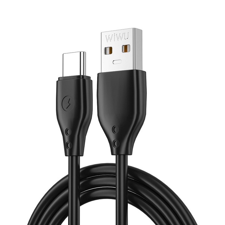 Wiwu kábel Pioneer Wi-c001 USB - Usb-c 2.4a 1.0m fekete