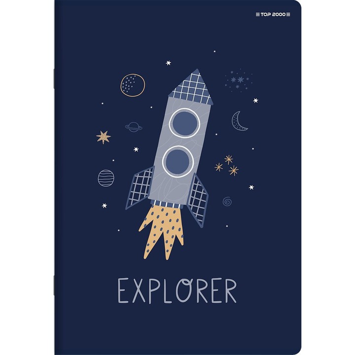 A4/32-es füzet, MegaMix, 70g, 6 féle minta, többszínű