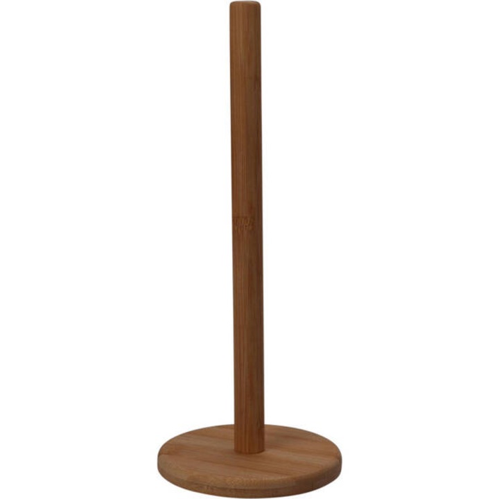 Държач за хартиени кърпи от бамбук, Ø 12,5 x 31,5 см
