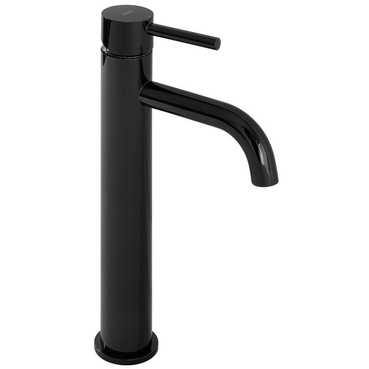 Смесител за мивка Rea Lungo Black Metallic High