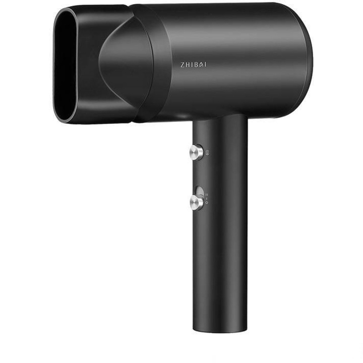 Hajszárító ZHIBAI HL321, fekete, 1800W, 60Hz, 2 hőmérséklet fokozat, 2 szélsebesség