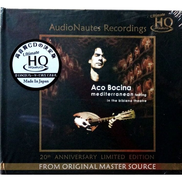Aco Bocina: Mediterranean Feeling - CD, limitat numerotat, inregistrari AudioNautes Recordings