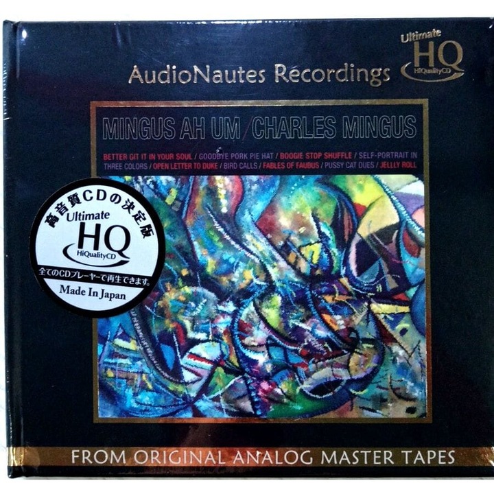 Charles Mingus: Mingus Ah Um - CD, limitat numerotat, inregistrari AudioNautes Recordings