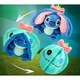 Плюшена играчка тип Stitch, Soft and Velvety, размер 25см, цвят Син/Зелен