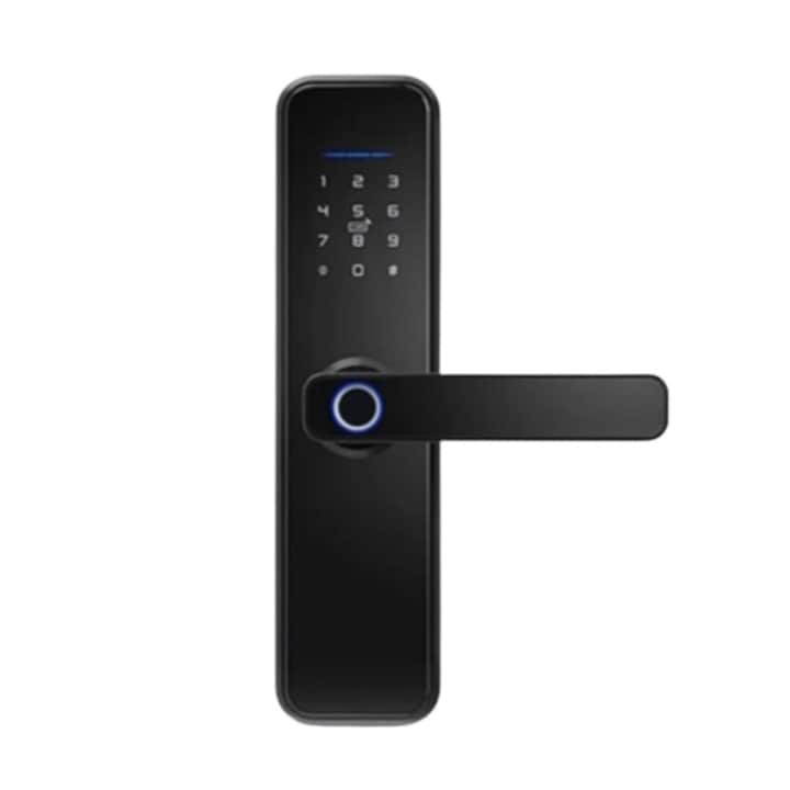 Yala inteligenta BBDHOME – Smart Door Lock cu amprenta, cod, card, cheie si control Tuya APP