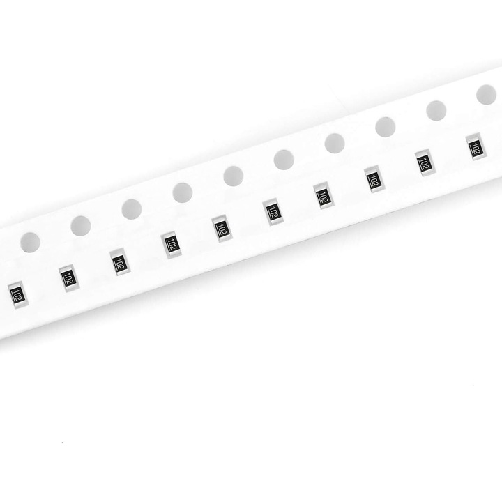 25 db-os készlet, SMD R0603 ellenállás, 1K Ohm, 5%, 1/10W, UniOhm