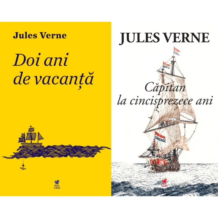 Pachet Doi ani de vacanta. Capitan la cinsprezece ani, Jules Verne, Rolcris