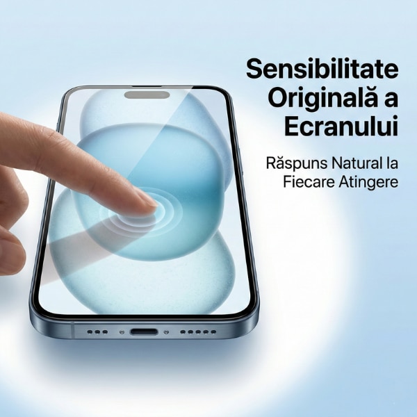 Folie Sticla pentru iPhone 14 Pro Max cu Aplicator, Aplicare Usoara in 5 Secunde, Duritate 9H, Full Cover 3D, Tratament Oleofobic Anti-Amprenta, Instalare Fara Bule, Margini Negre, Protectie Premium Rezistenta la Socuri, EasyArmour
