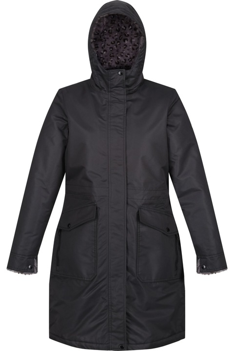 Romine Női Regatta Parka dzseki, fekete 34 EU