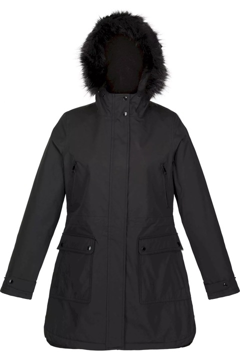 Sabinka női Regatta Parka dzseki, fekete, Fekete