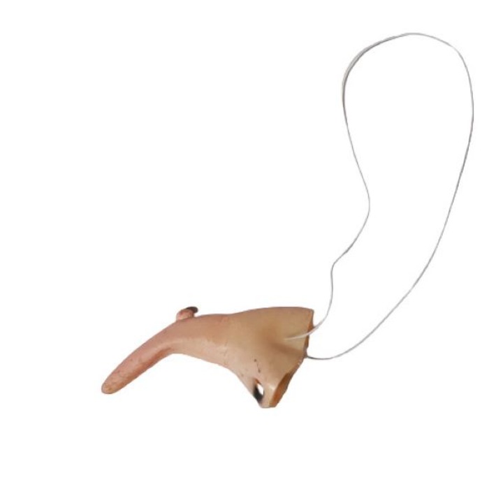 Nas cu elastic si neg, Culoare pielii