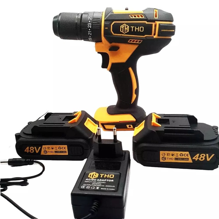 Акумулаторна бормашина/винтоверт THO: Професионална производителност в компактен размер
