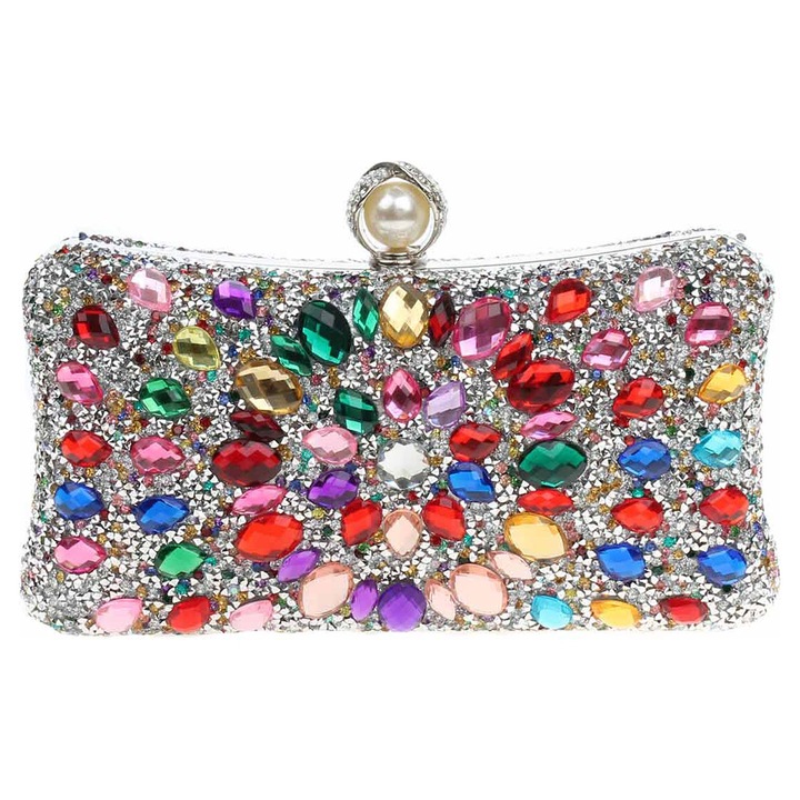 Geanta dama Laura Vita 99019253 argintiu