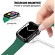 Incarcator Apple Watch ZAFIT®, Wireless, Magnetic, Lungime cablu 1m cu iesire port USB Tip C, Alb