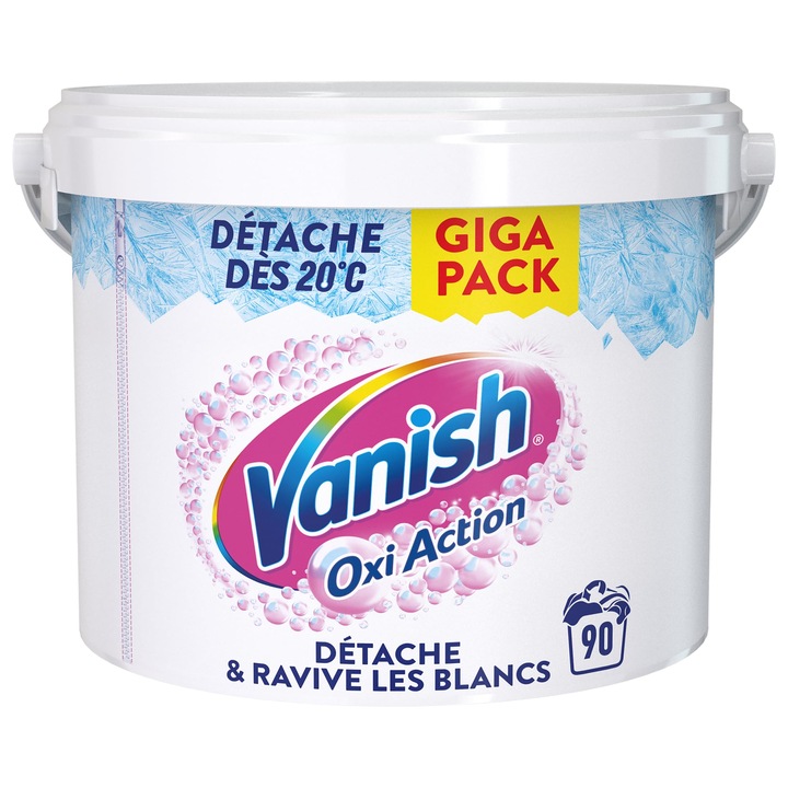 Vanish Oxi Action White Booster, folttisztító, por, 2,7 kg