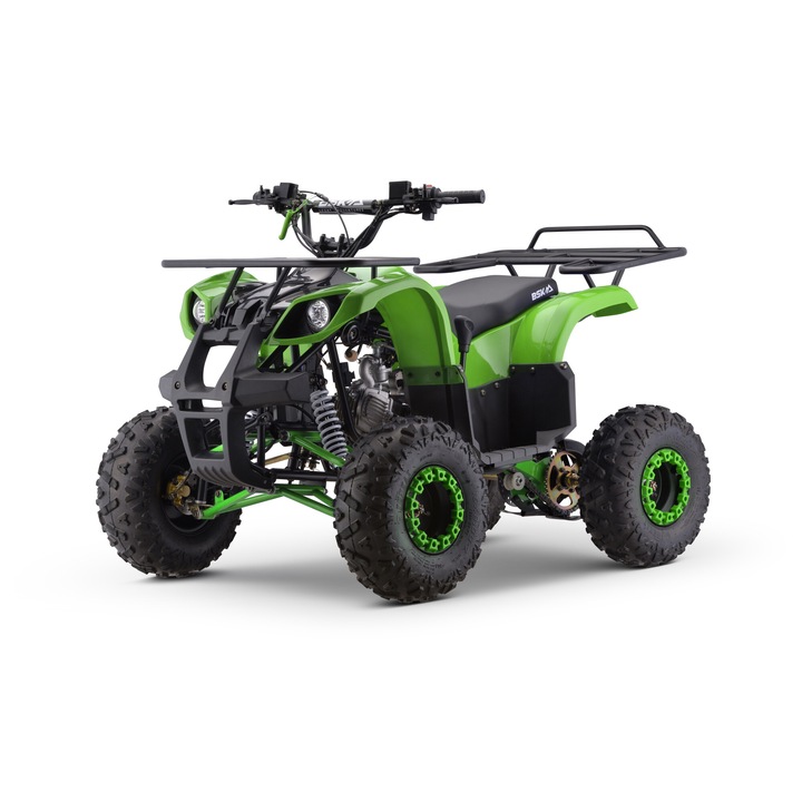 ATV motor benzina, 110cc, cutie automata, 4 timpi, model 006, verde