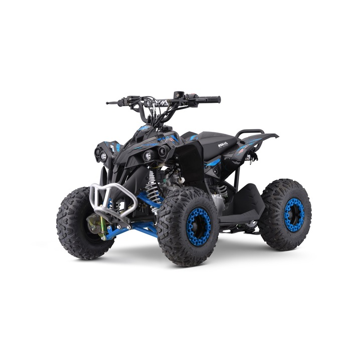 ATV pentru copii model 3c, albastru, motor benzina 110cc, transmisie automata