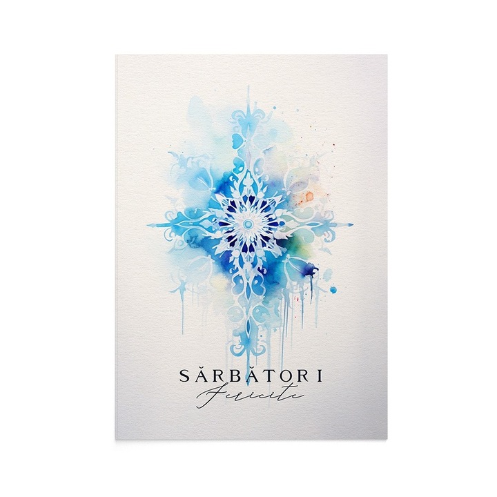 Felicitare de Craciun Precious Winter, Zizula Cards, 105 X 150 mm