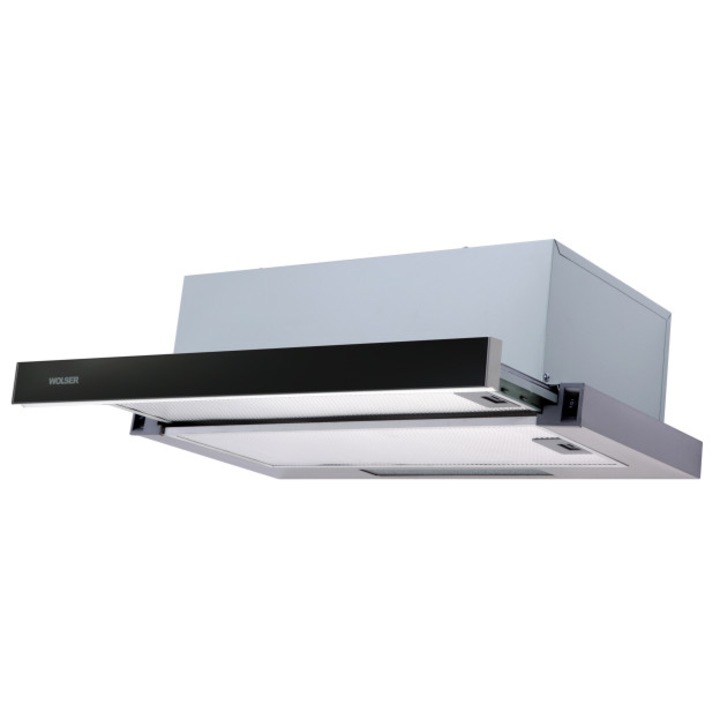 Hota Klarstein Alina, 600 m/h, eficiență energetică A, iluminare LED, 59.8x114x37.6cm, multicolor
