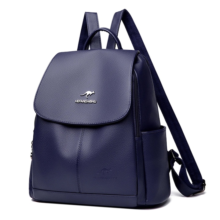 Дамска раница, Axroad Mall, тип PU чанта, регулируеми презрамки, водоустойчива, полиестерна подплата, ежедневна, спортна, училищна, допълнителна защита