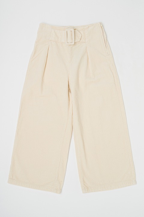 United Colors of Benetton, Kordbársony nadrág övvel, Világosbézs