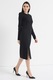 United Colors of Benetton, Рокля с цепка встрани, Черен, M