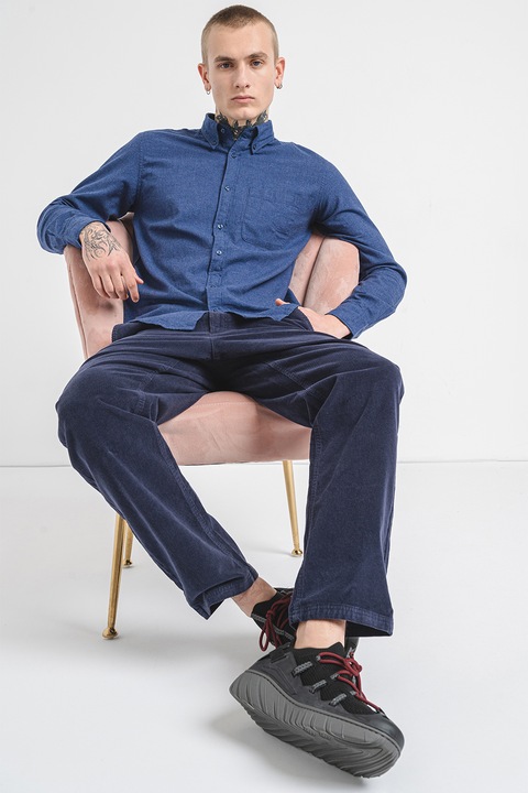 United Colors of Benetton, Карирана памучна риза, Меланж на индиго