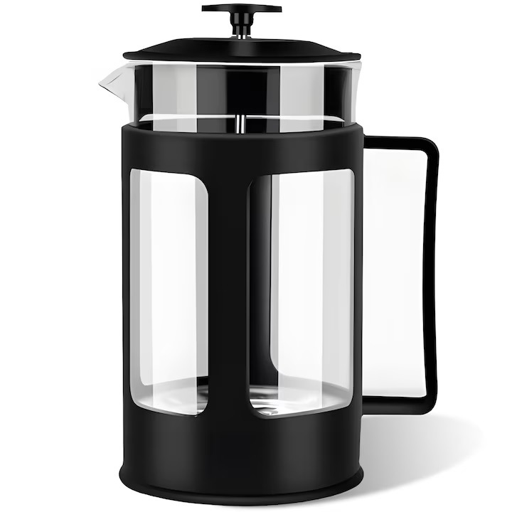 Ceainic/cafetiera presa Franceza eBA®, 21 x 10 cm, 1 L