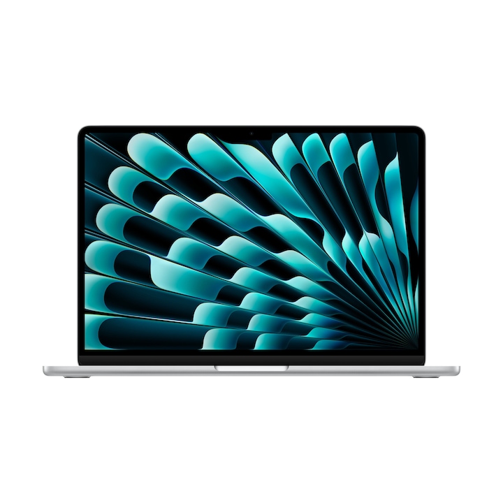 MacBook Air laptop, 13", Apple M3 8 magos processzor, 10 magos GPU, 24GB, 512GB SSD, Ezüst