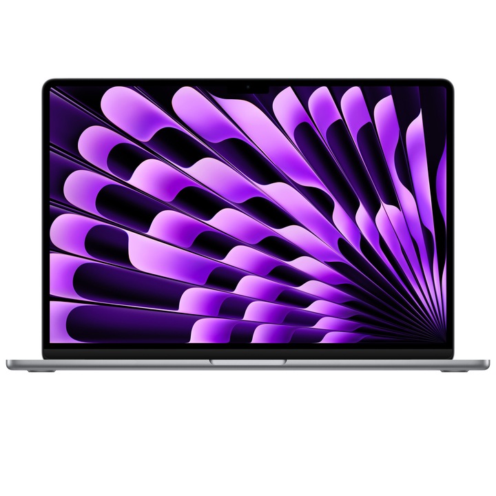 MacBook Air laptop, 15", Apple M3 8 magos processzor, 10 magos GPU, 16GB, 256GB SSD, Space Grey