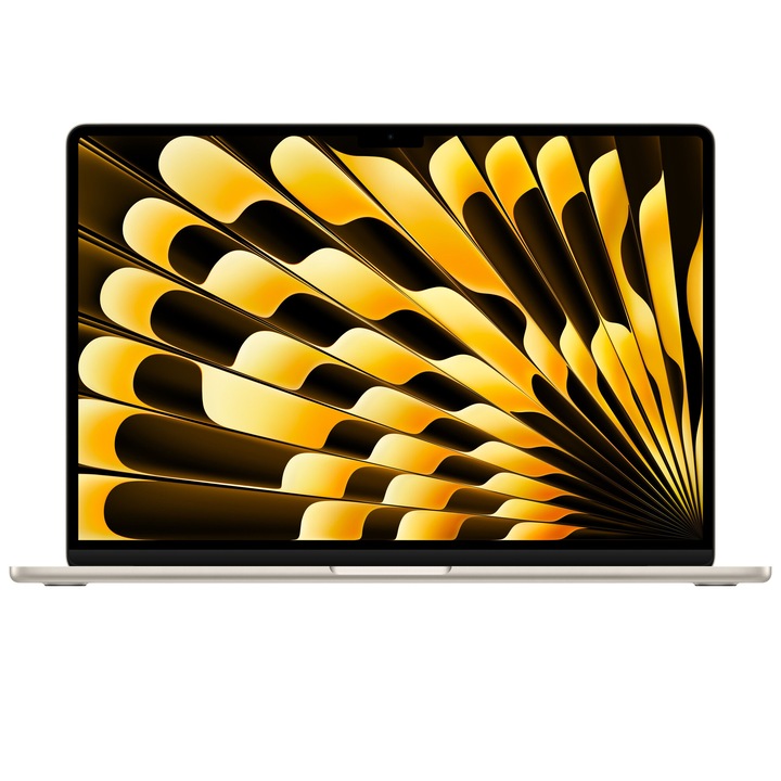 MacBook Air laptop, 15", Apple M3 8 magos processzor, 10 magos GPU, 24GB, 512GB SSD, Csillagfény