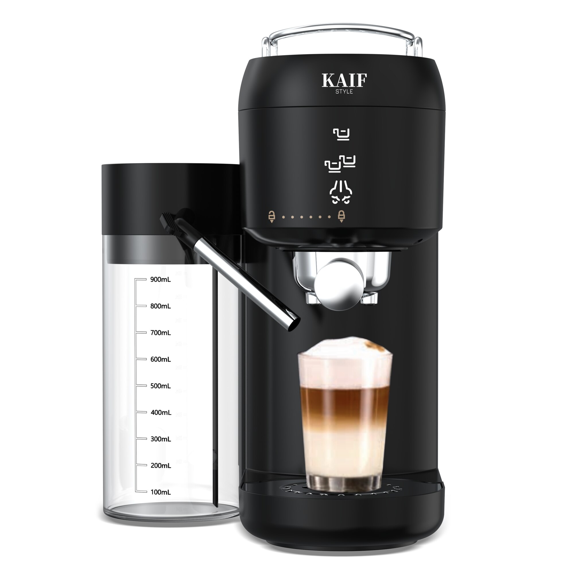 Espressor, Kaif Style, Explora Series TC58+, Negru