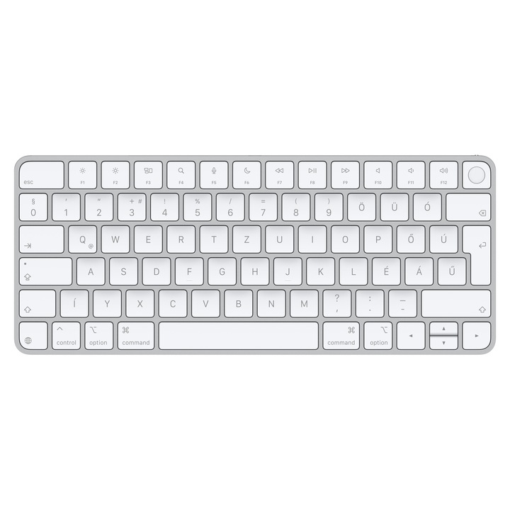 Apple Magic Keyboard billentyűzet, Touch ID - Magyar kiosztás, fehér