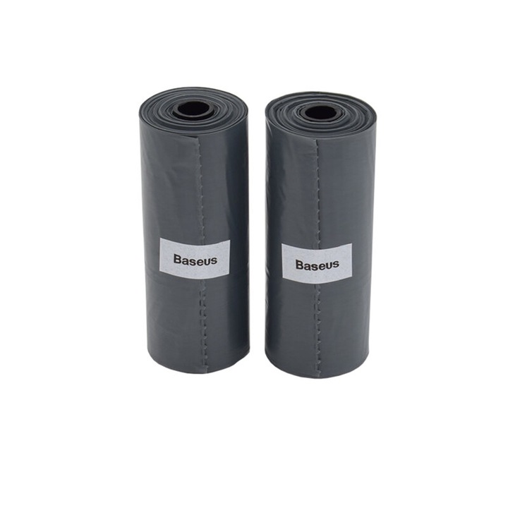 Autós szemeteszsák szett, 60, G77, Lexgard, Baseus Gentleman Style CRLJD-0G, G77, fémszürke