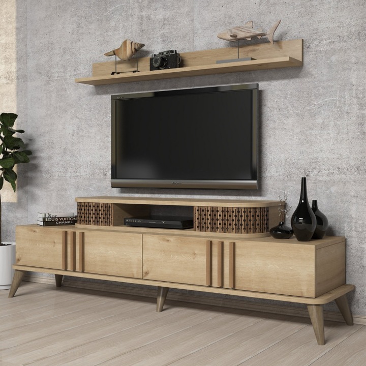 Comoda TV, C1TV-0083, Nuc, 168x39x51 cm