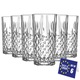 Set 6 Pahare Premium, Model Odin, LAV, pentru longdrink, cocktailuri, sucuri si bauturi racoritoare, 356 ml