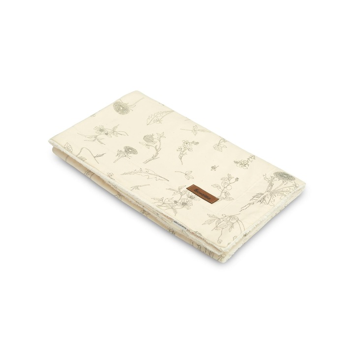 Bújós takaró baba, SENSILLO, újszülött takaró, 80x100cm, Virágok