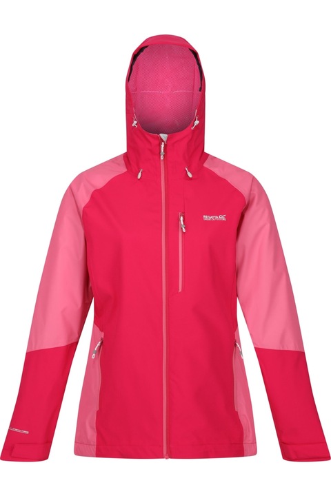 Női Regatta Highton IV esőkabát, Potion Pink/Fruit Dove, Halványpiros