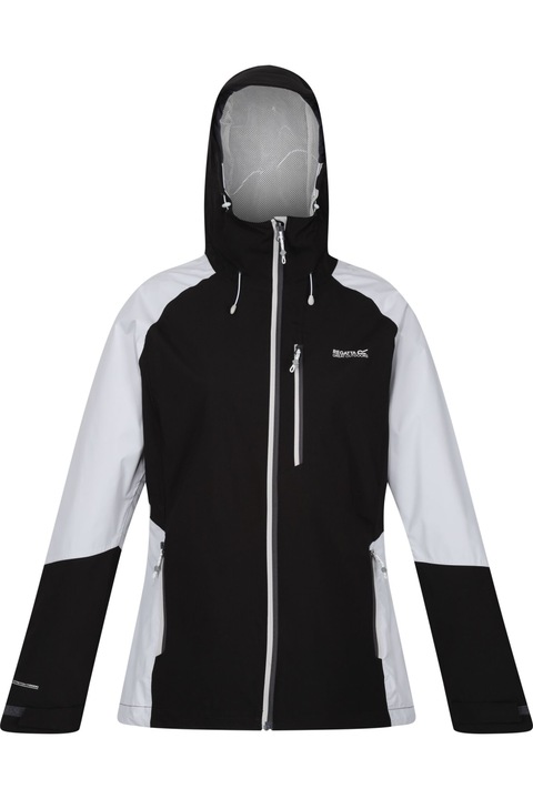 Női Regatta Highton IV esőkabát, Seal Grey/Cyberspace, Szürke ólom