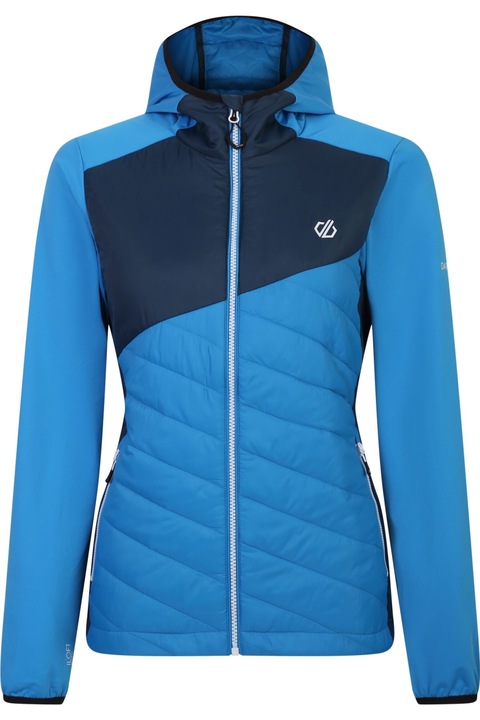 Дамско хибридно яке Dare 2B Ascending, шведско синьо/димберлимонлайт деним, Светлосин